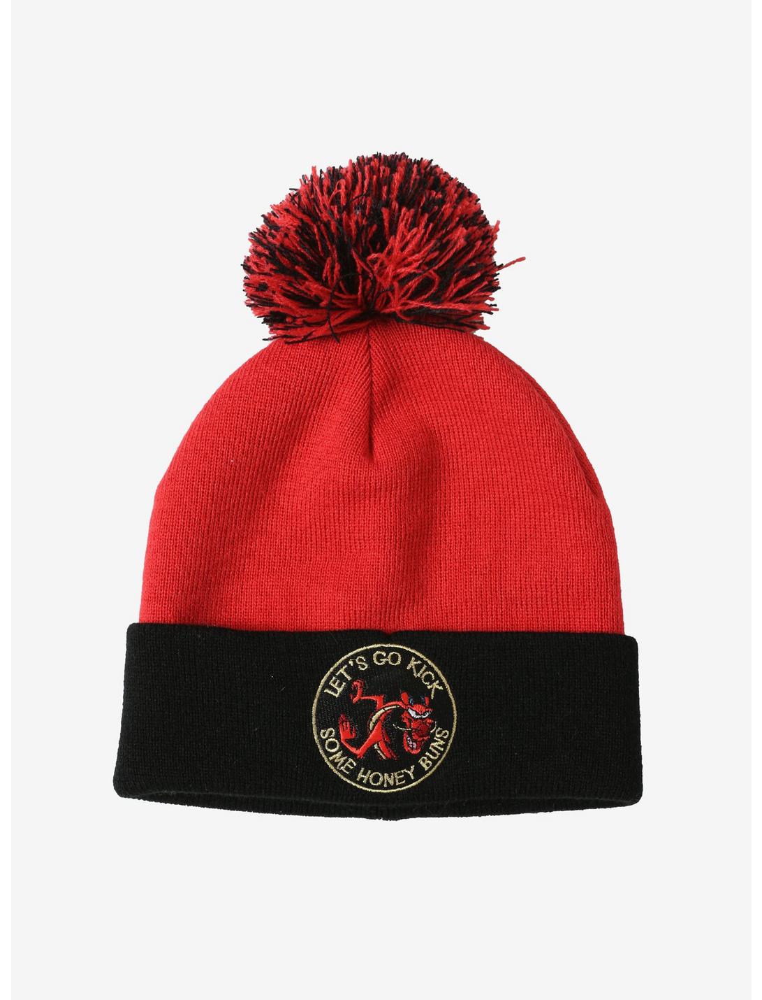 Disney Mulan Mushu Pom Beanie HUNIVERS Disney Mulan Mushu Pom Beanie -transcendentactive shop 12021435 av1