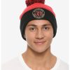 HUNIVERS Disney Mulan Mushu Pom Beanie -transcendentactive shop 12021435 hi