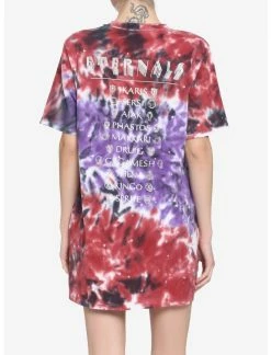 HUNIVERS Her Universe Marvel Eternals Cosmic Tie-Dye T-Shirt Dress -transcendentactive shop 14412866 av1
