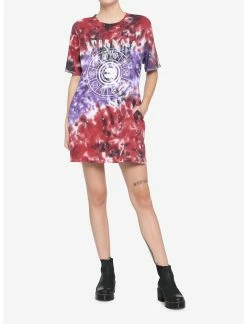 HUNIVERS Her Universe Marvel Eternals Cosmic Tie-Dye T-Shirt Dress -transcendentactive shop 14412866 av2