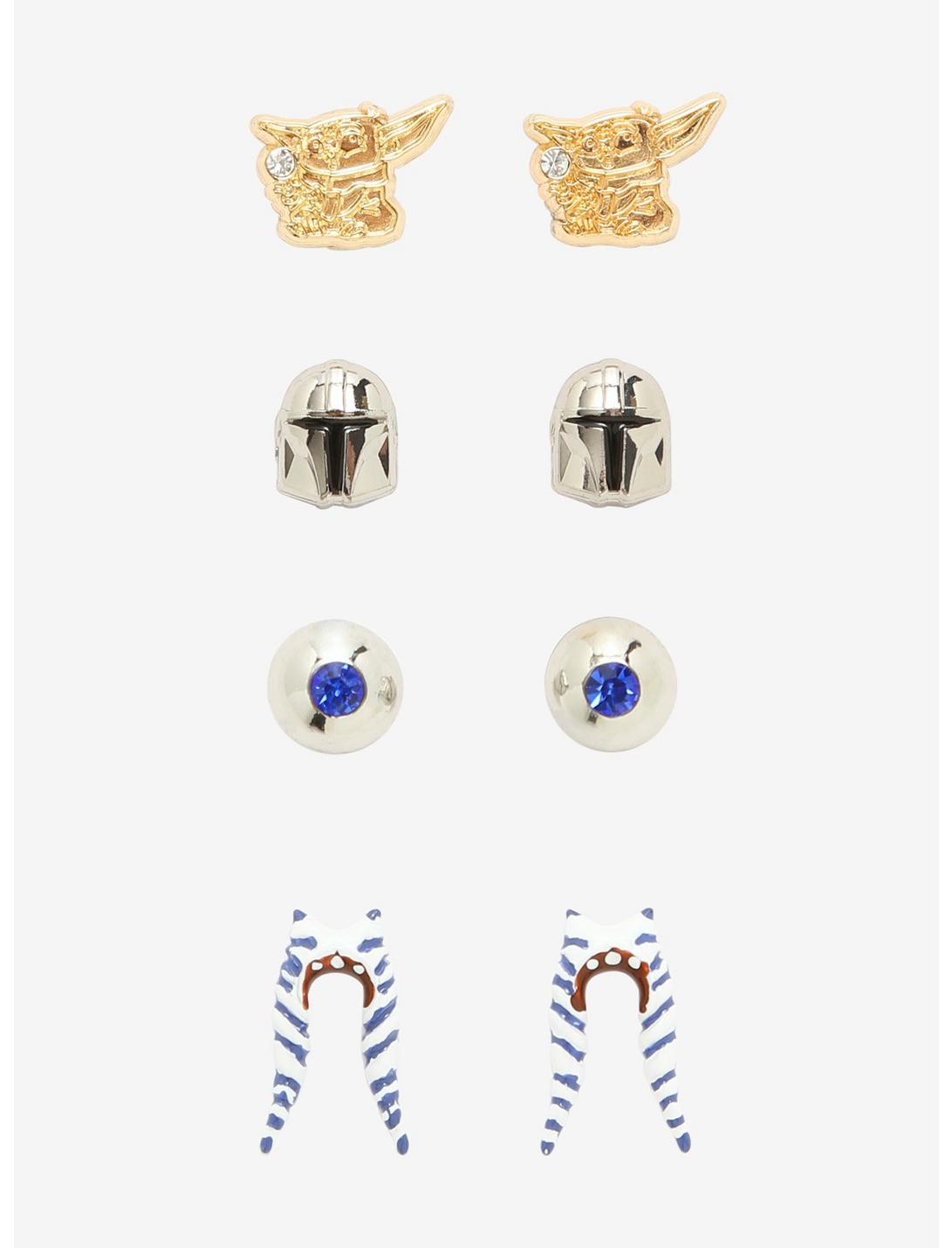 Star Wars The Mandalorian Earring Set HUNIVERS Star Wars The Mandalorian Earring Set -transcendentactive shop 15266696 hi