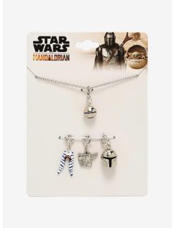 HUNIVERS Star Wars The Mandalorian Interchangeable Charm Necklace 4 HUNIVERS Star Wars The Mandalorian Interchangeable Charm Necklace -transcendentactive shop 15266698 av2