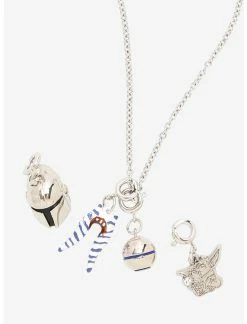 HUNIVERS Star Wars The Mandalorian Interchangeable Charm Necklace