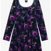 HUNIVERS Disney Villains Floral Icons Dress 1 HUNIVERS Disney Villains Floral Icons Dress -transcendentactive shop 15430945 hi