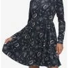 HUNIVERS Disney Hocus Pocus Symbols Collar Dress 2 HUNIVERS Disney Hocus Pocus Symbols Collar Dress -transcendentactive shop 15436004 hi