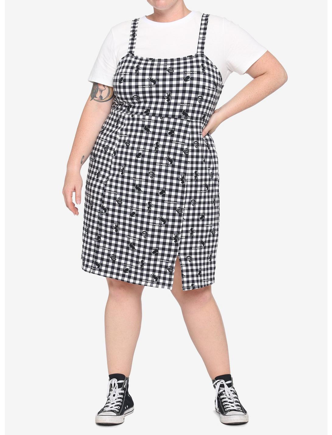 Harry Potter Plaid Dress Plus Size HUNIVERS Harry Potter Plaid Dress Plus Size -transcendentactive shop 15481895 av1