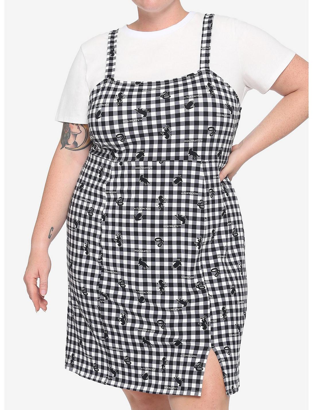 Harry Potter Plaid Dress Plus Size HUNIVERS Harry Potter Plaid Dress Plus Size -transcendentactive shop 15481895 hi