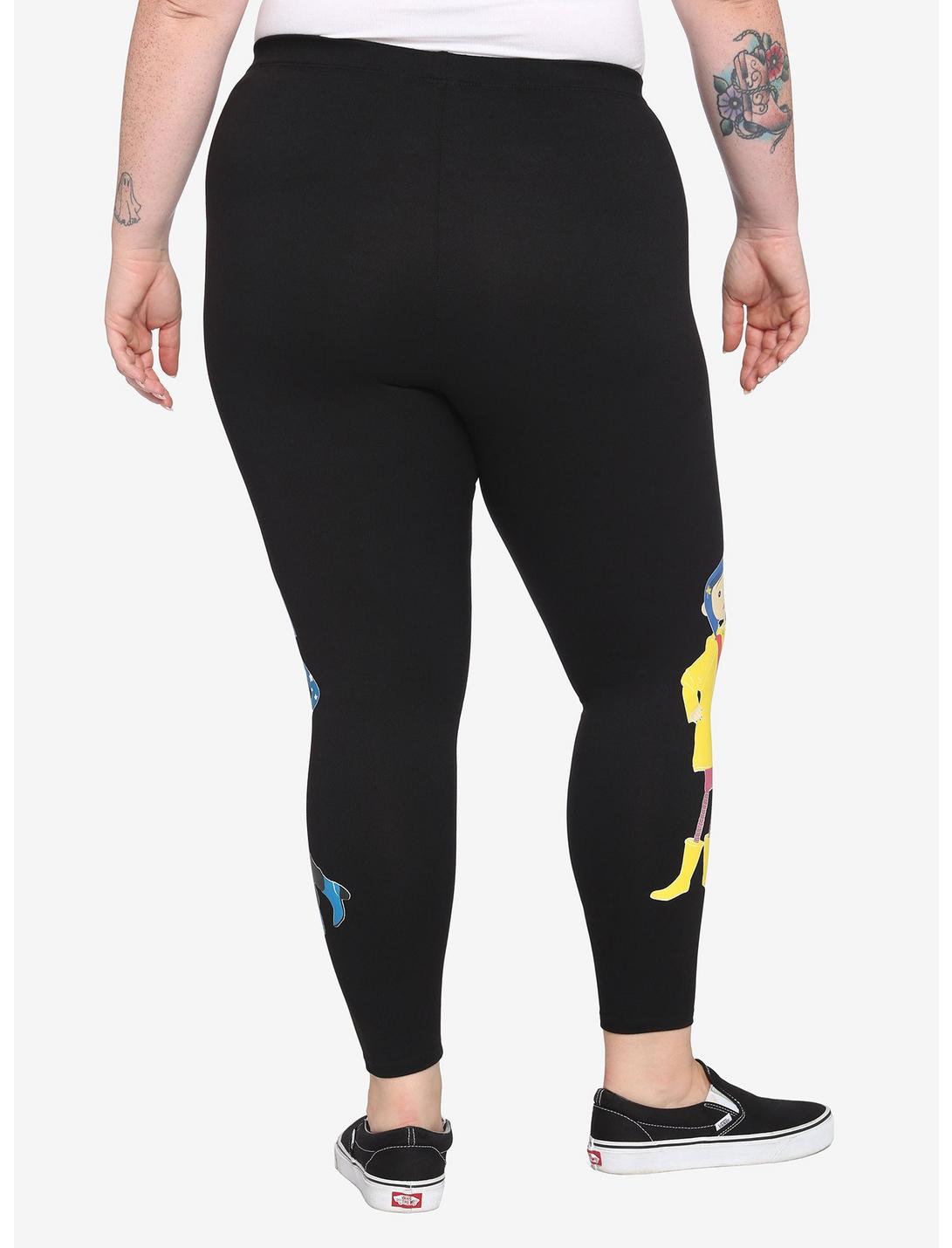 Coraline Mirror Leggings Plus Size HUNIVERS Coraline Mirror Leggings Plus Size -transcendentactive shop 15593281 av1