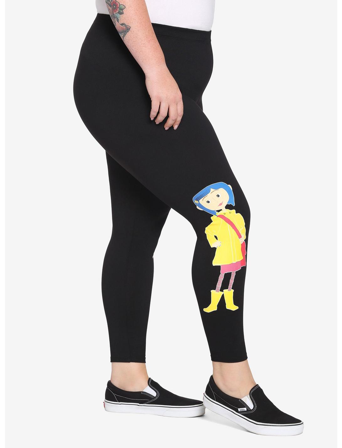 Coraline Mirror Leggings Plus Size HUNIVERS Coraline Mirror Leggings Plus Size -transcendentactive shop 15593281 av2