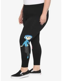 HUNIVERS Coraline Mirror Leggings Plus Size