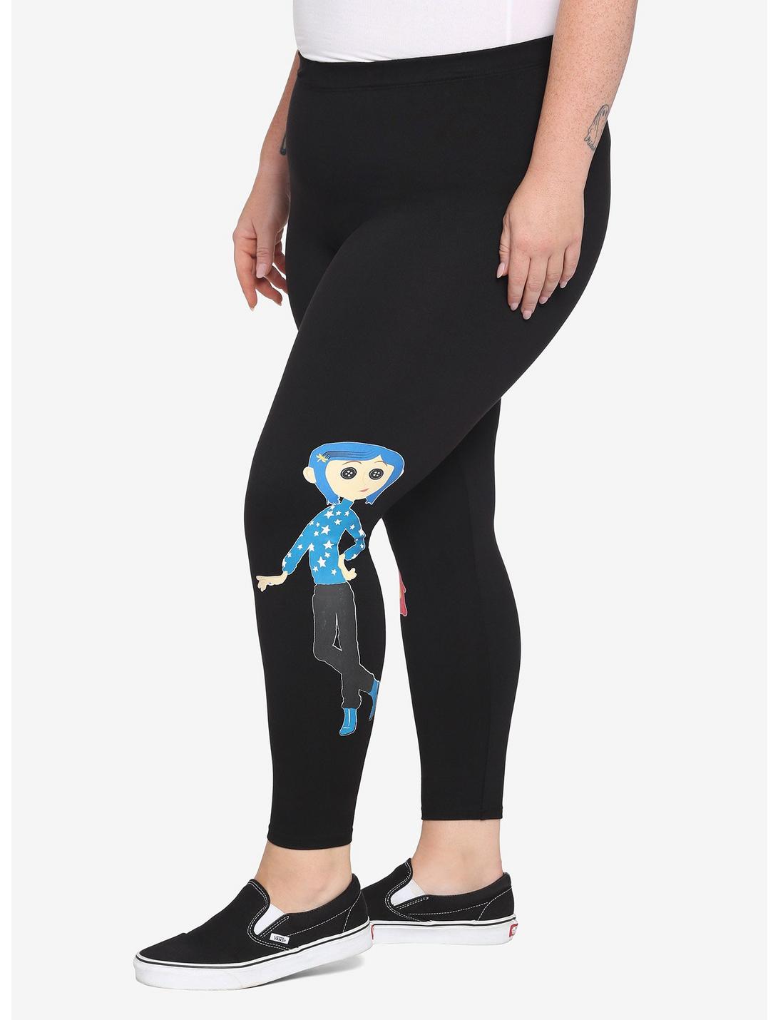 Coraline Mirror Leggings Plus Size HUNIVERS Coraline Mirror Leggings Plus Size -transcendentactive shop 15593281 hi