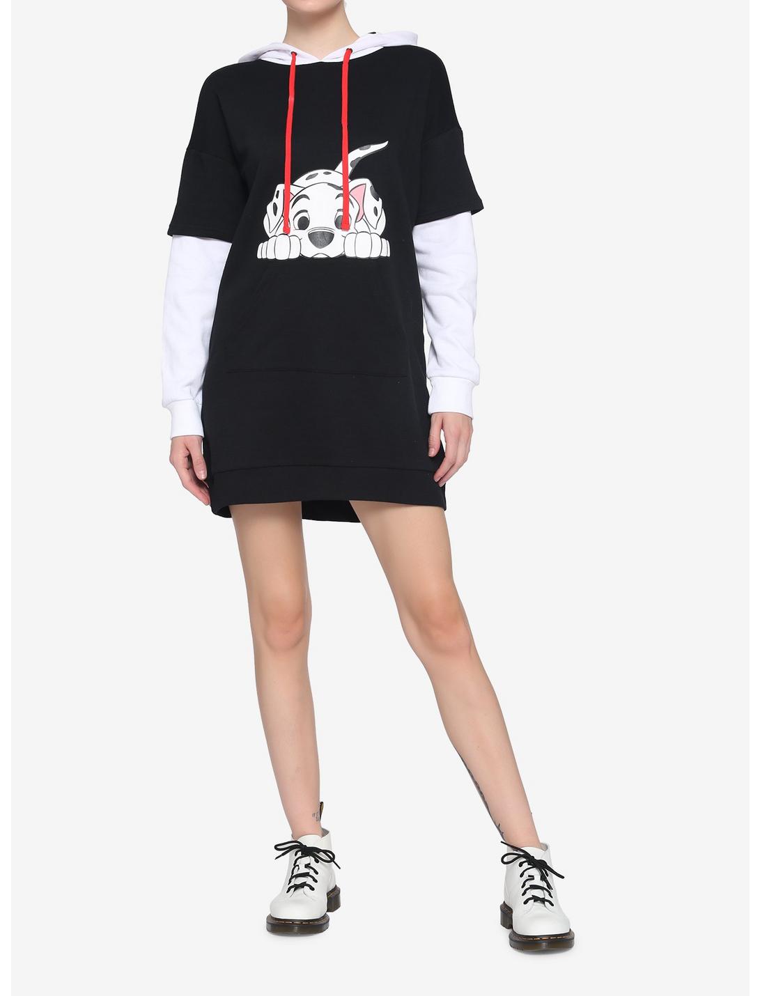 Disney 101 Dalmatians Twofer Hoodie Dress HUNIVERS Disney 101 Dalmatians Twofer Hoodie Dress -transcendentactive shop 15593341 av1
