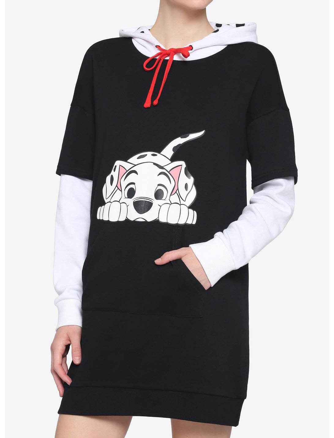 Disney 101 Dalmatians Twofer Hoodie Dress HUNIVERS Disney 101 Dalmatians Twofer Hoodie Dress -transcendentactive shop 15593341 hi