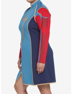 HUNIVERS Her Universe Marvel Ms. Marvel Hero Costume Dress Plus Size -transcendentactive shop 15641955 av3