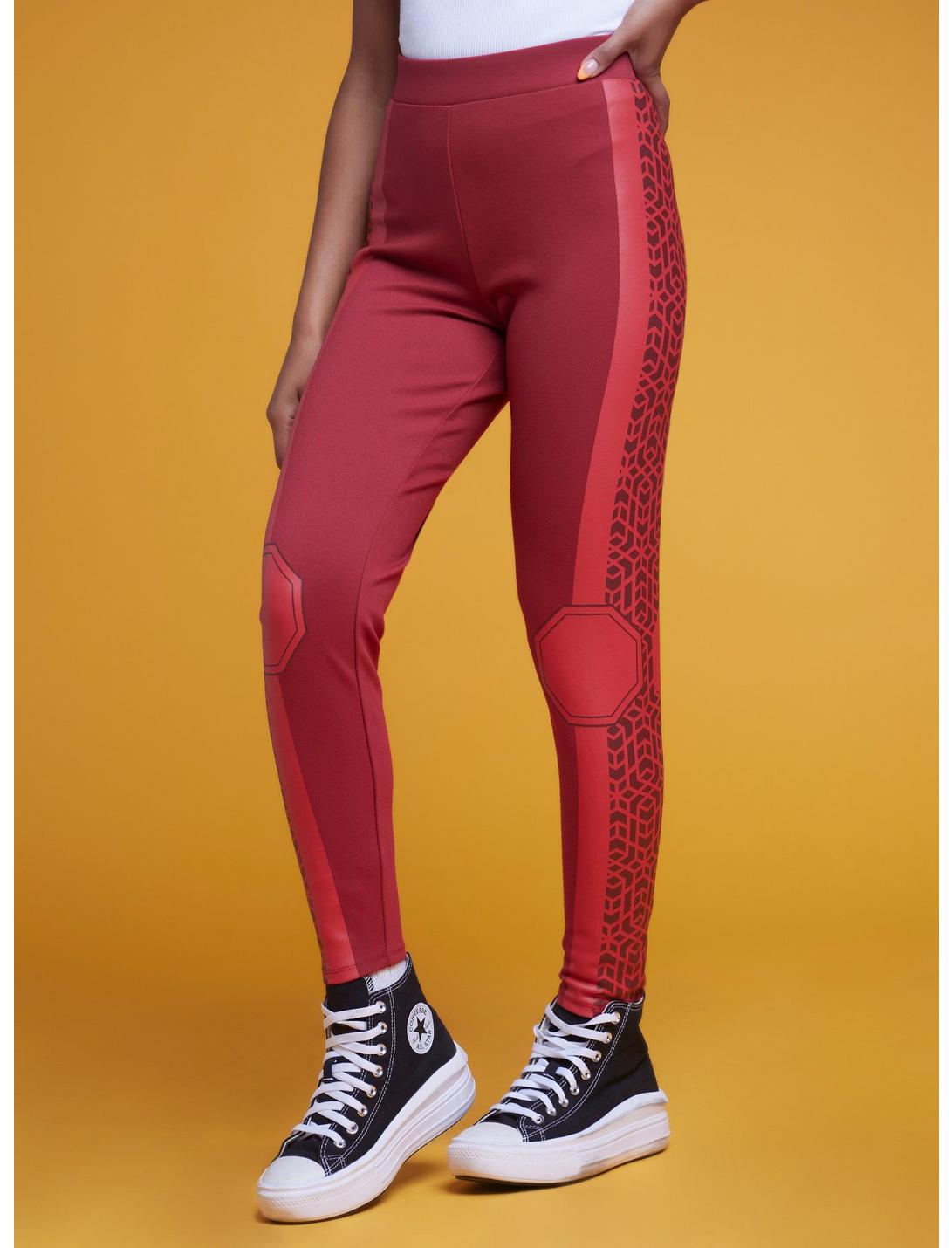 Her Universe Marvel Ms. Marvel Hero Leggings HUNIVERS Her Universe Marvel Ms. Marvel Hero Leggings -transcendentactive shop 15641977 hi