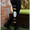 HUNIVERS Studio Ghibli No-Face Food Leggings -transcendentactive shop 15682701 hi