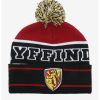 OURUNVRS Harry Potter Gryffindor House Pom Beanie 1 OURUNVRS Harry Potter Gryffindor House Pom Beanie -transcendentactive shop 15714696 hi