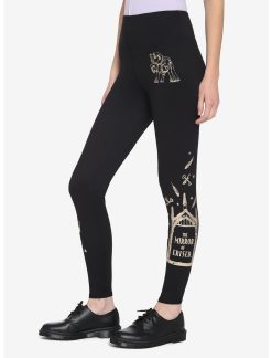 HUNIVERS Harry Potter Underground Chambers Trials Leggings -transcendentactive shop 15907010 av2