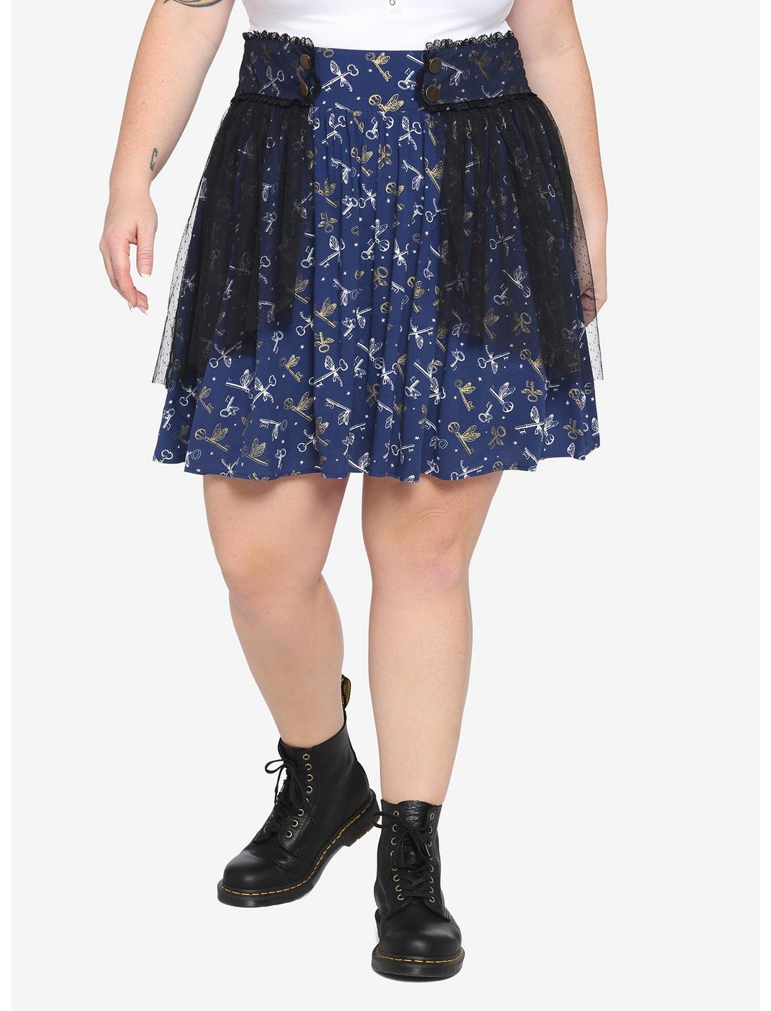 Harry Potter Flying Keys Skirt Plus Size HUNIVERS Harry Potter Flying Keys Skirt Plus Size -transcendentactive shop 15907033 hi