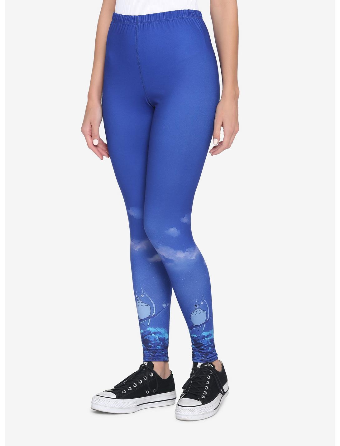 Her Universe Studio Ghibli My Neighbor Totoro Night Sky Leggings HUNIVERS Her Universe Studio Ghibli My Neighbor Totoro Night Sky Leggings -transcendentactive shop 15908140 hi