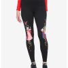 HUNIVERS Disney Beauty & The Beast Rose Leggings -transcendentactive shop 15940494 hi