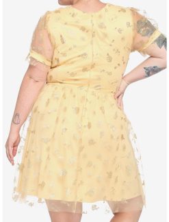 HUNIVERS Disney Beauty & The Beast Belle Dress Plus Size -transcendentactive shop 15942206 av2