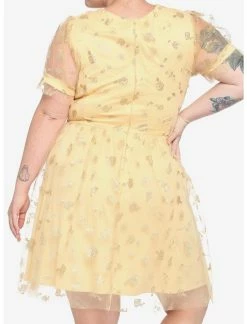 HUNIVERS Disney Beauty & The Beast Belle Dress Plus Size -transcendentactive shop 15942206 av2