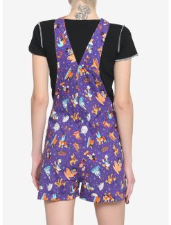 HUNIVERS Her Universe Walt Disney World 50th Anniversary Attractions Linen Shortalls 4 HUNIVERS Her Universe Walt Disney World 50th Anniversary Attractions Linen Shortalls -transcendentactive shop 16337687 av2
