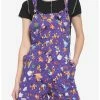 HUNIVERS Her Universe Walt Disney World 50th Anniversary Attractions Linen Shortalls -transcendentactive shop 16337687 hi
