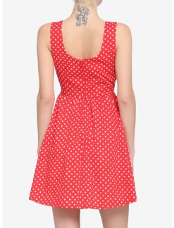 HUNIVERS Her Universe Disney Minnie Mouse Polka Dots Babydoll Dress -transcendentactive shop 16404424 av2