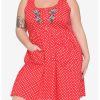 HUNIVERS Her Universe Disney Minnie Mouse Polka Dots Babydoll Dress Plus Size -transcendentactive shop 16404432 hi