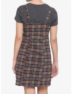 HUNIVERS The Umbrella Academy Plaid Twofer Dress -transcendentactive shop 16587193 av2