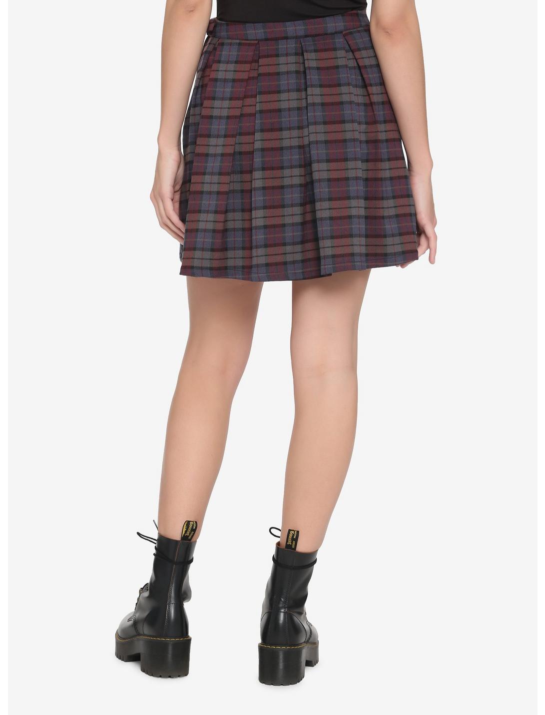 The Umbrella Academy Plaid Pleated Skirt HUNIVERS The Umbrella Academy Plaid Pleated Skirt -transcendentactive shop 16587208 av1