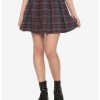 HUNIVERS The Umbrella Academy Plaid Pleated Skirt -transcendentactive shop 16587208 hi