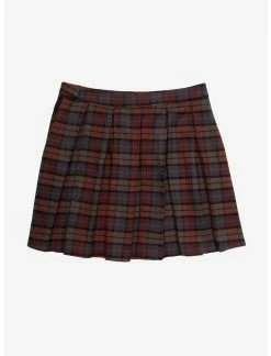 HUNIVERS The Umbrella Academy Plaid Pleated Skirt Plus Size 5 HUNIVERS The Umbrella Academy Plaid Pleated Skirt Plus Size -transcendentactive shop 16587216 av1