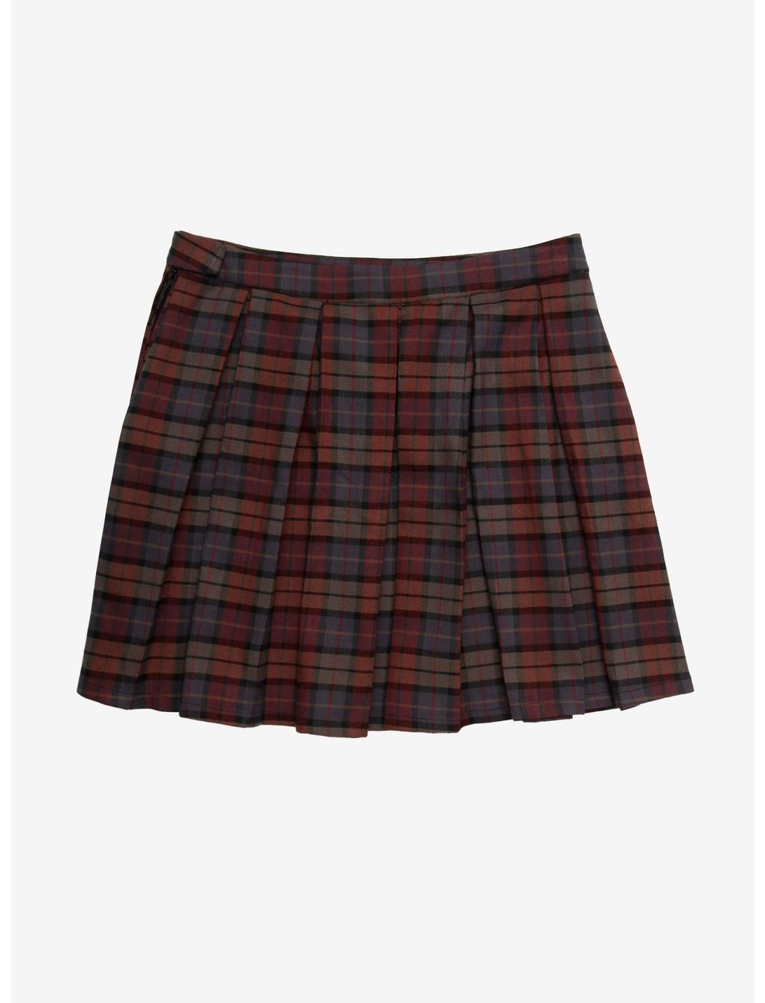 The Umbrella Academy Plaid Pleated Skirt Plus Size HUNIVERS The Umbrella Academy Plaid Pleated Skirt Plus Size -transcendentactive shop 16587216 av1