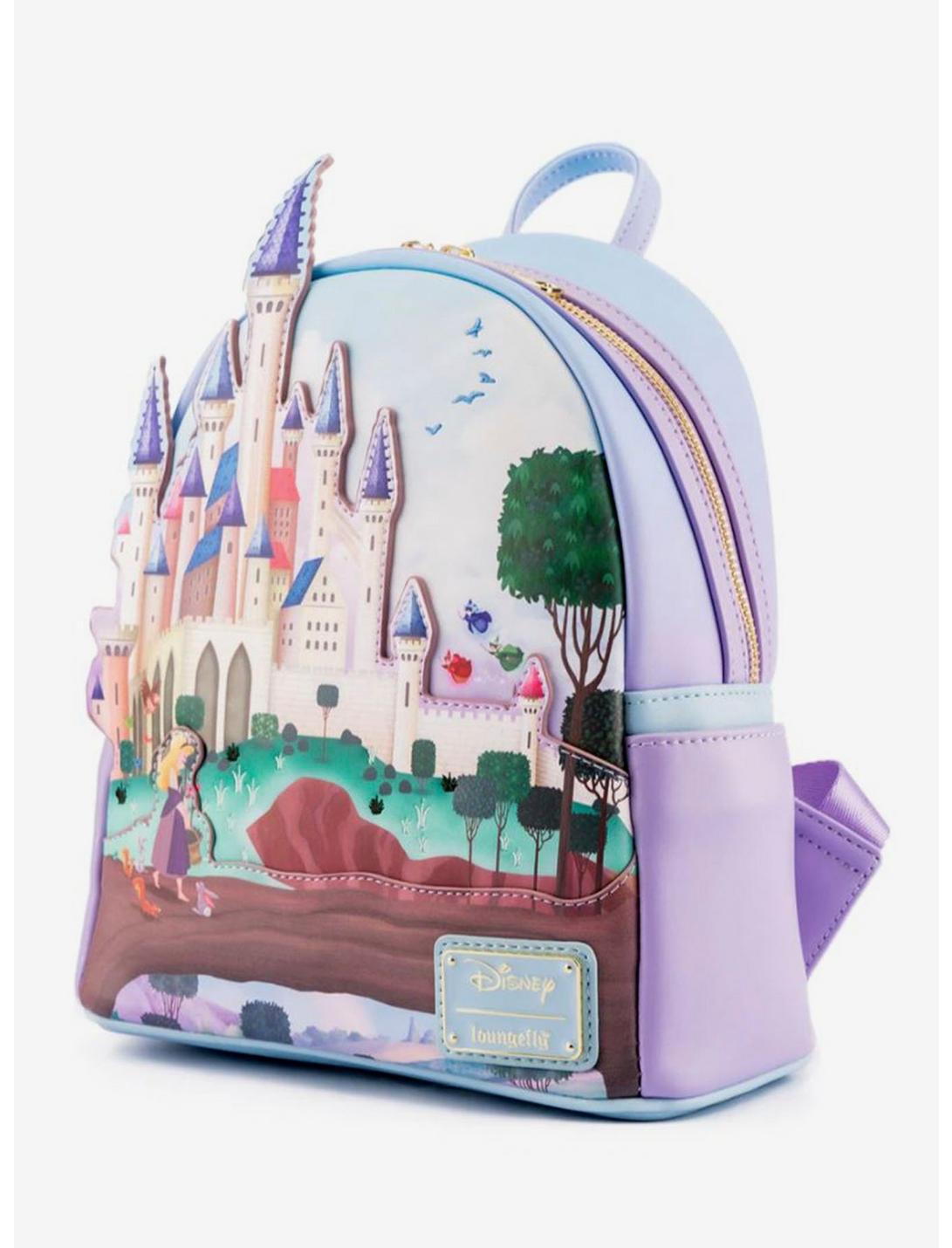 Loungefly Disney Sleeping Beauty Castle Mini Backpack LNGEFLY Loungefly Disney Sleeping Beauty Castle Mini Backpack -transcendentactive shop 16587249 av2