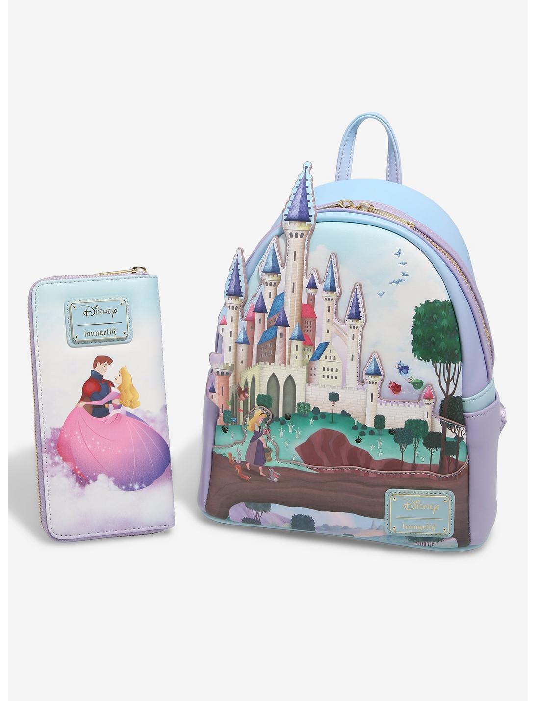 Loungefly Disney Sleeping Beauty Castle Mini Backpack LNGEFLY Loungefly Disney Sleeping Beauty Castle Mini Backpack -transcendentactive shop 16587249 av4