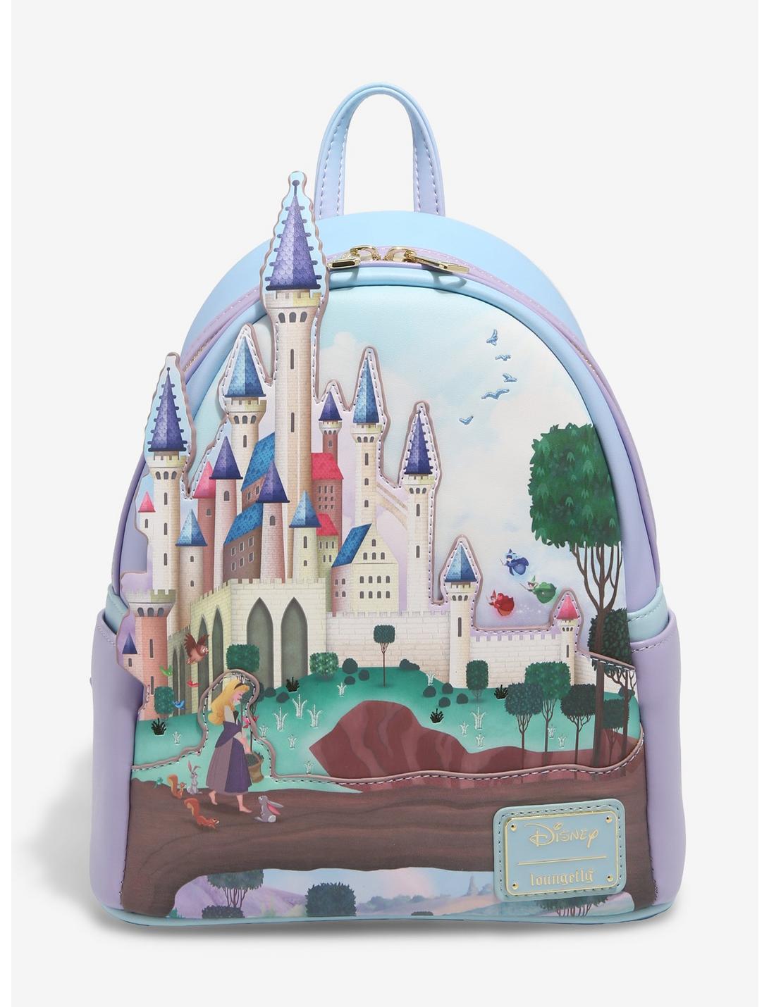 Loungefly Disney Sleeping Beauty Castle Mini Backpack LNGEFLY Loungefly Disney Sleeping Beauty Castle Mini Backpack -transcendentactive shop 16587249 hi