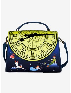 LNGEFLY Loungefly Disney Peter Pan Clock Glow-In-The-Dark Crossbody Bag 3 LNGEFLY Loungefly Disney Peter Pan Clock Glow-In-The-Dark Crossbody Bag -transcendentactive shop 16775941 av1