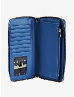 LNGEFLY Loungefly Disney Peter Pan Clock Glow-In-The-Dark Zipper Wallet -transcendentactive shop 16775943 av3