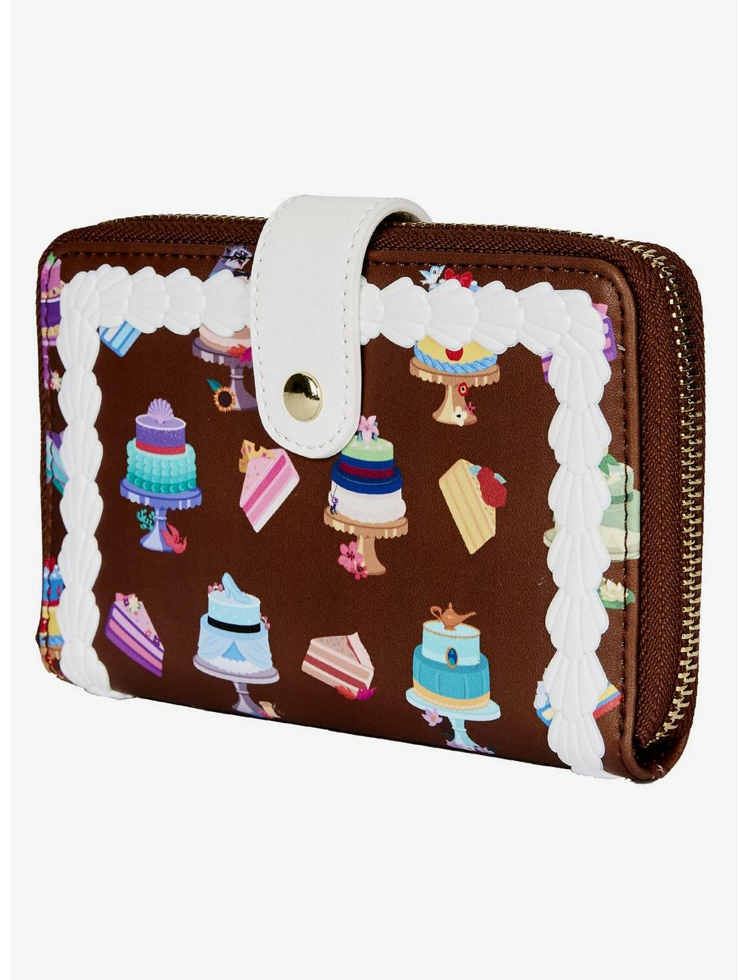 LNGEFLY Loungefly Disney Princess Cakes Zipper Wallet 6 LNGEFLY Loungefly Disney Princess Cakes Zipper Wallet - Image 4
