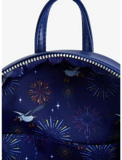 LNGEFLY Loungefly Disney The Little Mermaid Ariel Fireworks Glow & Light-Up Mini Backpack -transcendentactive shop 16775949 av3