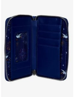 LNGEFLY Loungefly Disney The Little Mermaid Ariel Fireworks Glow-In-The-Dark Zipper Wallet -transcendentactive shop 16775951 av3