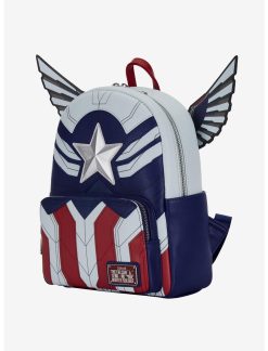 LNGEFLY Loungefly Marvel The Falcon And The Winter Soldier Captain America Mini Backpack 6 LNGEFLY Loungefly Marvel The Falcon And The Winter Soldier Captain America Mini Backpack -transcendentactive shop 16775959 av4