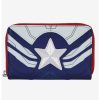 LNGEFLY Loungefly Marvel The Falcon And The Winter Soldier Captain American Zipper Wallet -transcendentactive shop 16775961 hi