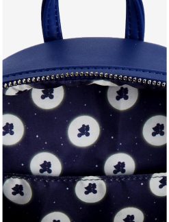 LNGEFLY Loungefly E.T. The Extra-Terrestrial Flower Glow-In-The-Dark Mini Backpack -transcendentactive shop 16775963 av2