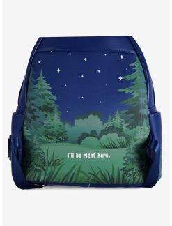 LNGEFLY Loungefly E.T. The Extra-Terrestrial Flower Glow-In-The-Dark Mini Backpack -transcendentactive shop 16775963 av4