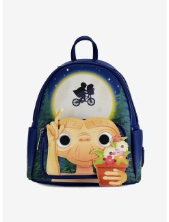 LNGEFLY Loungefly E.T. The Extra-Terrestrial Flower Glow-In-The-Dark Mini Backpack