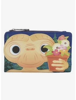 LNGEFLY Loungefly E.T. The Extra-Terrestrial Flower Glow-In-The-Dark Wallet